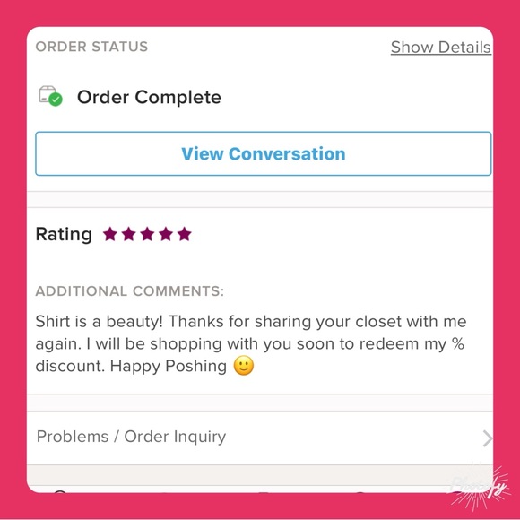 POSH LOVE HERE?THANK YOU SO MUCH?GRATITUDE & LOVE?❌⭕️❌⭕️ main image 5